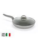 Cookware set non-stick 12-piece non-stick pans lids ladles Sfiziosa Stone Characteristics