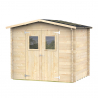 Wooden garden tool shed double door Hobby 248x198 Offers