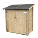 Wooden tool shed Ambrogio garden shed 155x85 Nature Offers