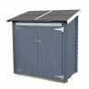 Wooden tool shed Ambrogio garden shed 155x85 Rocks Offers