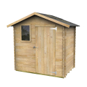 Wooden garden shed with window Livia 198x130 Nature Offers