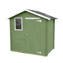Wooden garden shed with window Livia 198x130 Eco Offers