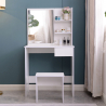 Mobile make-up station with drawer mirror and Mayca stool Offers
