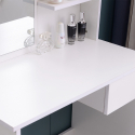 Mobile make-up station with drawer mirror and Mayca stool Catalog