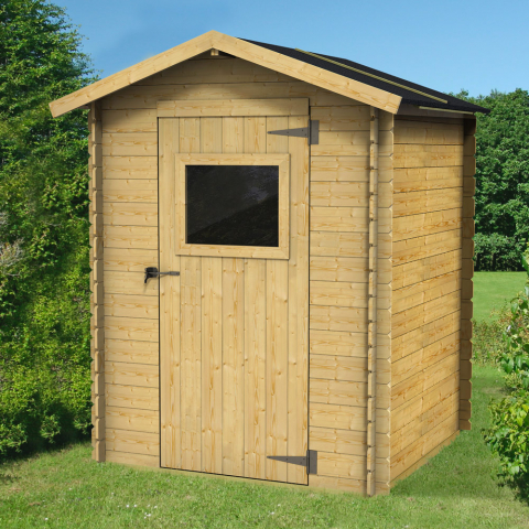 Garden wooden box shed DIY tool shed Flavia 146x130