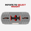 Pair of dumbbells 2 x 20 kg gym variable load adjustable weight fitness Oonda Sale