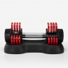 Pair of dumbbells 2 x 12 kg adjustable weight home gym fitness Erope On Sale