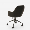 Modern design upholstered swivel chair office height adjustable Narew Measures