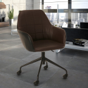 Modern design upholstered swivel chair office height adjustable Narew Choice Of