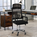Ergonomic design office chair tilting fabric headrest Baku On Sale