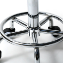 Nabu office beautician swivel stool with leatherette seat wheels Buy