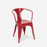 Wismar Industrial Style Wooden Dining Set with Table 120x60cm and 4 Chairs 