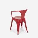 Wismar Industrial Style Wooden Dining Set with Table 120x60cm and 4 Chairs 