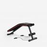 Atris multifunctional abdominal bench with adjustable elastic backrest Choice Of