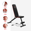 Atris multifunctional abdominal bench with adjustable elastic backrest On Sale