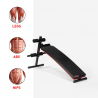 Hera adjustable sit-up multifunctional abdominal curve fitness bench On Sale