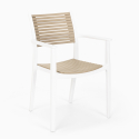Set of 2 Modern Design Chairs with 80cm Round Black Table Fisher Dark Catalog