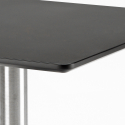 set 2 chairs Lix coffee table 70x70cm horeca bar restaurants starter silver Cheap