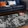 Long pile shaggy rectangular living room carpet 80x160cm Aladin On Sale