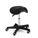 Professional Stool with Wheels Adjustable Height Saddle Seat Professional Offers