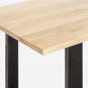 200x80cm Table Set with Iron Legs and 6 Transparent Design Chairs, Jaipur XL Price