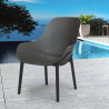 Polypropylene Modern design chairs for kitchen and bar Majestic Model