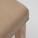 Upholstered chair with henriksdal-style cover in Comfort Luxury restaurant wood Cheap