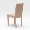 Upholstered chair with henriksdal-style cover in Comfort Luxury restaurant wood Buy