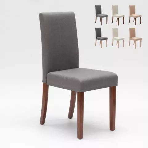 Wood Chair Upholstered Design henriksdal Kitchen Dining Comfort Promotion