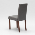 Wood Chair Upholstered Design henriksdal Kitchen Dining Comfort Sale