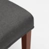 Wood Chair Upholstered Design henriksdal Kitchen Dining Comfort Discounts