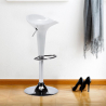 High swivel and adjustable polypropylene bar and kitchen stool Boston Catalog