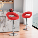 High swivel kitchen bar stool adjustable footrest Chicago 