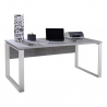 Desk 170x80cm office study smartworking gray white Metaldesk Offers