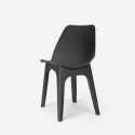 Modern polypropylene chair for kitchen bar restaurant outdoor Progarden Eolo Choice Of