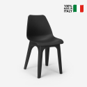 Modern polypropylene chair for kitchen bar restaurant outdoor Progarden Eolo Catalog