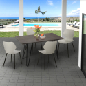 set kitchen dining room 4 chairs design table Lix 120x60cm palkis Bulk Discounts