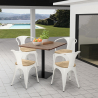 horeca coffee table set 90x90cm bar restaurants 4 chairs dunmore Discounts