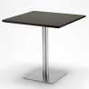 coffee table set horeca bar kitchen restaurants 90x90cm 4 chairs heavy Buy