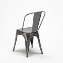 restaurant bar set 4 chairs coffee table black horeca 90x90cm just 