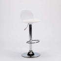 New Orleans Design Bar and Kitchen Stool with Leatherette Peninsula 