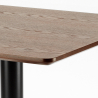 Horeca coffee table set 90x90cm 4 chairs stackable bar restaurant Prince 