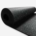 Shock-absorbent rubberized fitness gym mat roll Pav HD Dot 