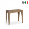 Extending console table 90x42-302cm dining room wood Isotta Oak On Sale