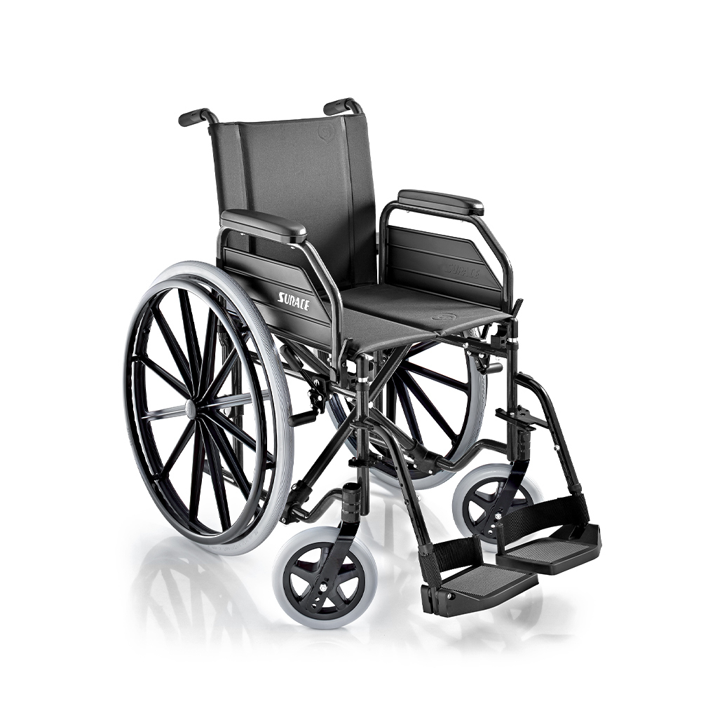 Squillo Surace lightweight self-propelled folding wheelchair for the elderly