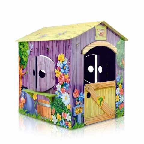 Winnie the Pooh Wooden Playhouse for Children for Indoors and Outdoors Promotion