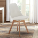 Goblet nordica dining chair with cushion scandinavian design for cafès Price