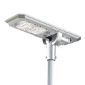 Solar Led Streetlight 2K Lumens with Built In Panel and Sensors for Streets Parking Lots Exteriors Atlas Catalog
