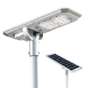 Solar Led Streetlight 2K Lumens with Built In Panel and Sensors for Streets Parking Lots Exteriors Atlas Bulk Discounts