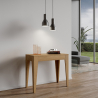 Extending console table 90x42-302cm dining room wood Isotta Oak Sale